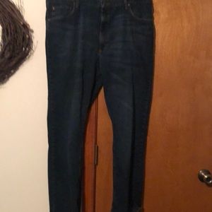 Wrangler dark wash jeans